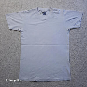 Pro Club Comfort TShirt Small 100% Cotton White Crewneck Blank screenprint USA